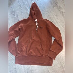 Eddie Bauer Men's Burnt Orange Pullover Hoodie